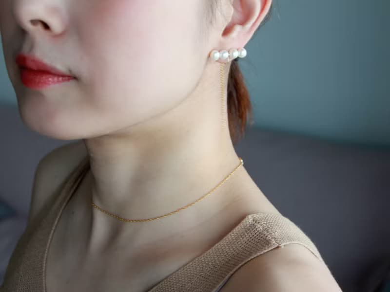 14kgf-pearl straight line clip-on
