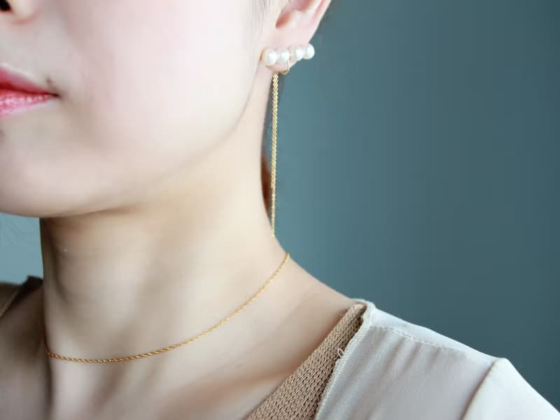14kgf-pearl straight line clip-on
