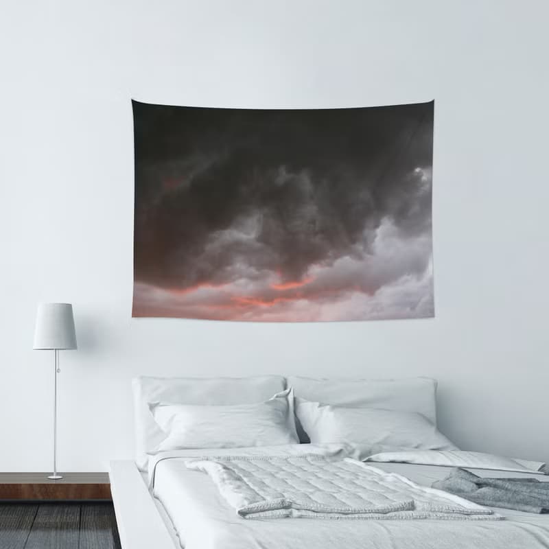 Cloudy-壁幔Wall Tapestry-牆壁裝飾 布 居家佈置  家飾 禮物推薦