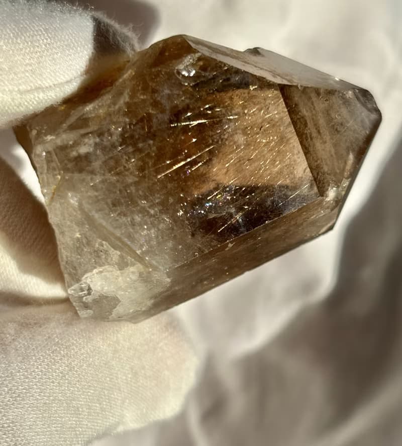 金髮晶 城堡 水晶簇 順髪 貓眼 天然水晶 冰透 擺設 水晶原礦