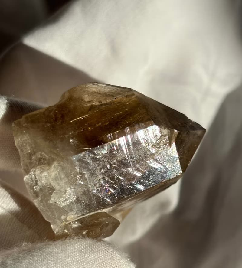 金髮晶 城堡 水晶簇 順髪 貓眼 天然水晶 冰透 擺設 水晶原礦