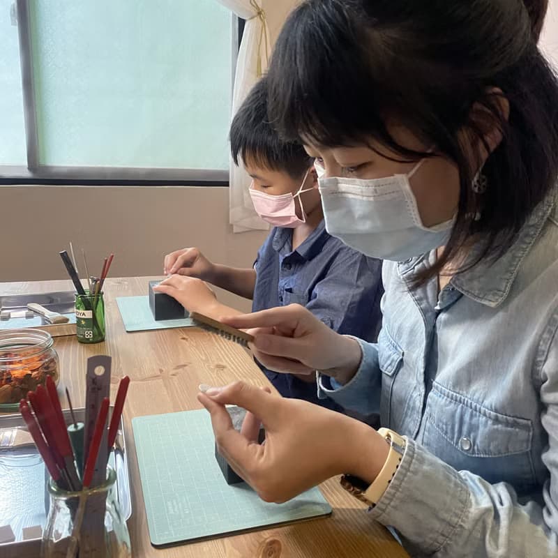 【體驗】台中 1人成團 純銀項鍊 銀黏土手作 親子/情侶 畢業季 文化幣