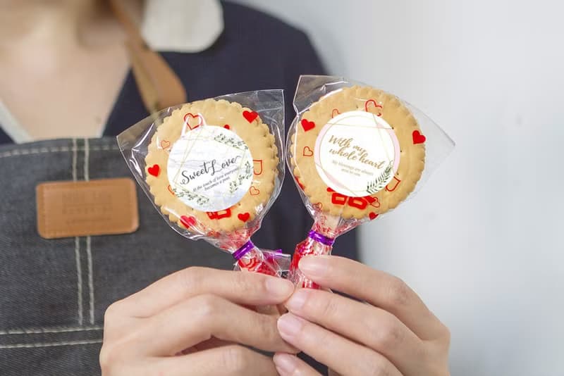 婚禮小物 大理石風格 滿滿愛 扎絲簡版 古早味麥芽餅