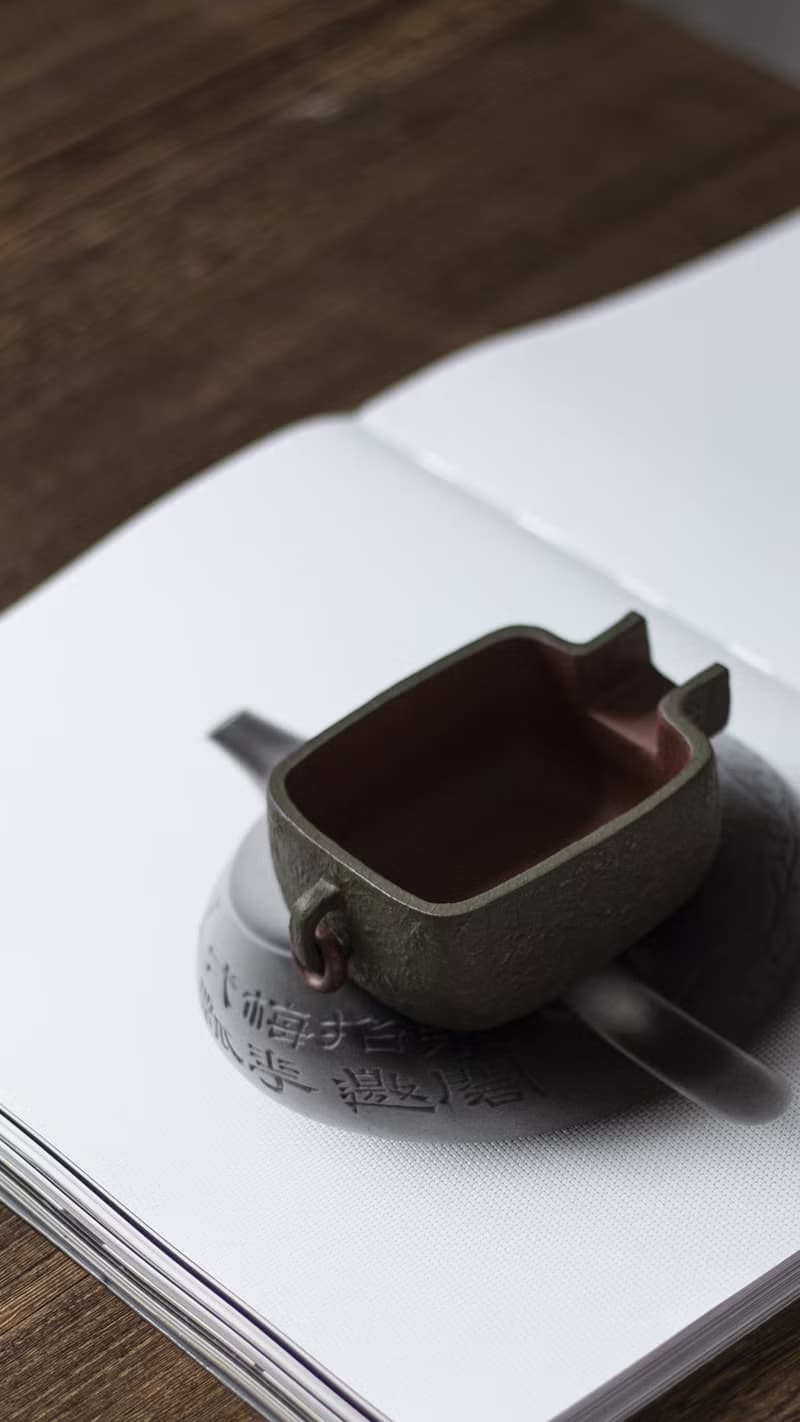 送禮紫砂壺茶壺度量衡 烟灰缸 雪茄缸 10 7 5 以古代度量衡为造型
