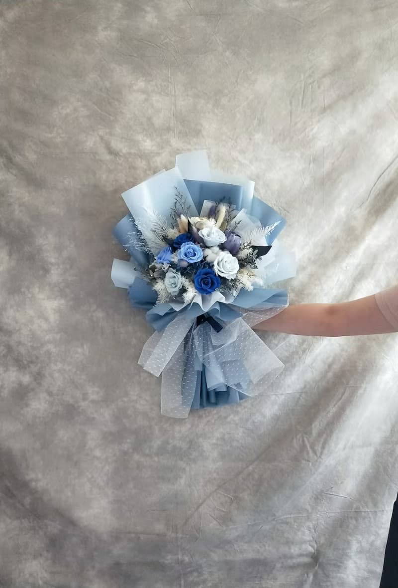 巨型永生花束 韓式花束 情人節禮物 生日求婚 畢業 老師禮物