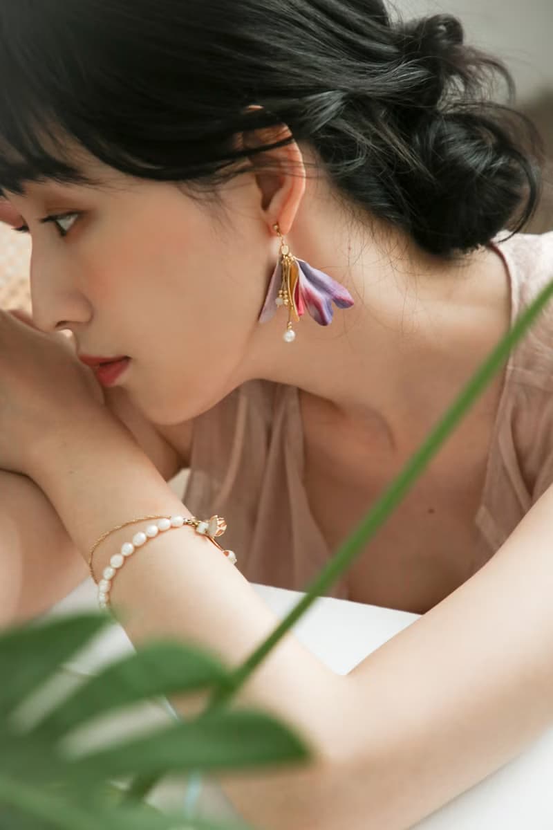 露珠之歌  天然淡水珍珠 花朵  2way 手鏈項鏈  情人節禮物