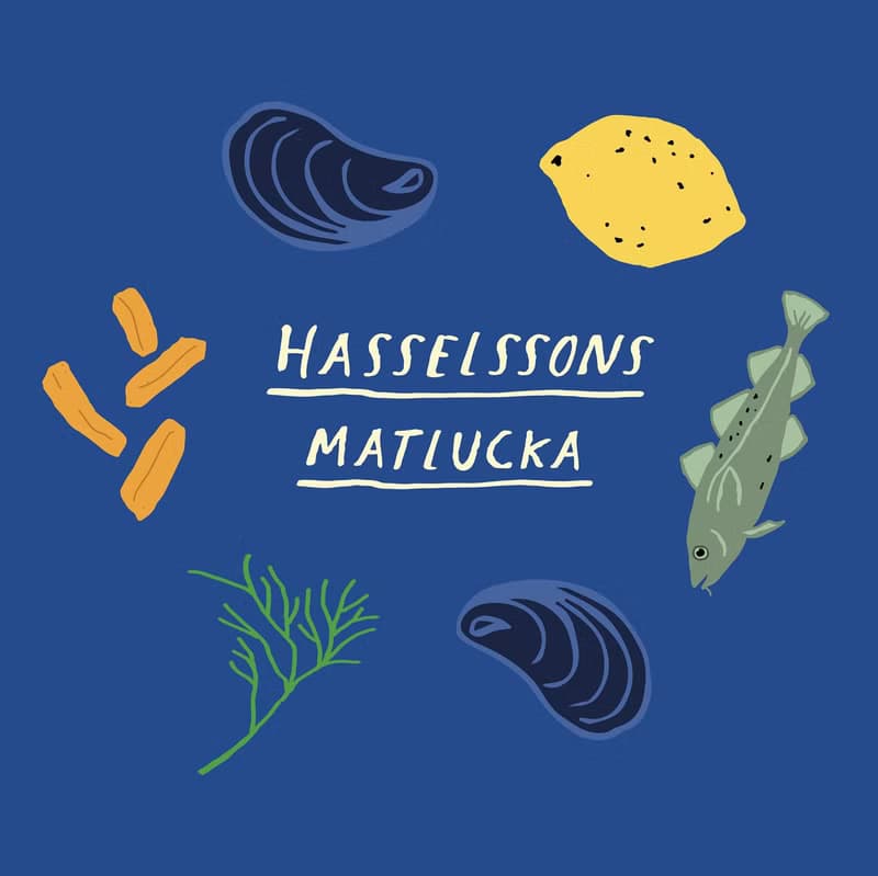 Hasselsson - 瑞典聯名海報 ÄTA  POSTER (50X70cm)
