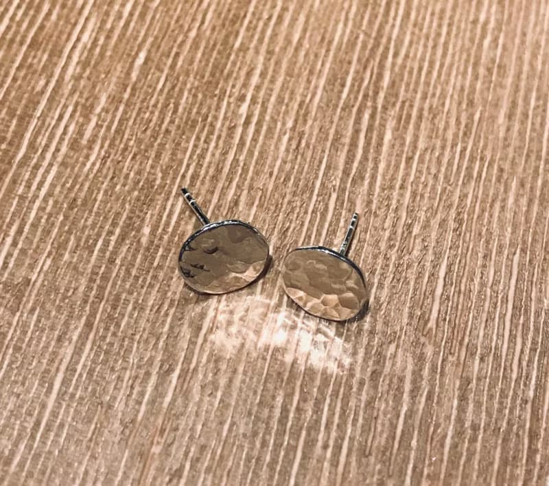 銀月耳飾 925銀