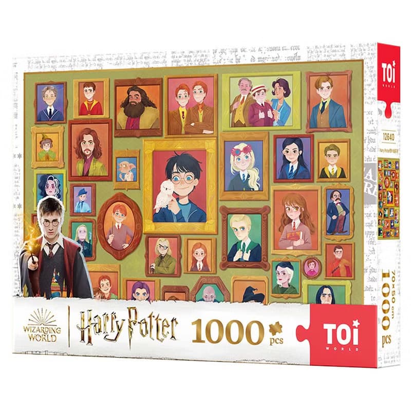 TOi圖益【哈利波特HarryPotter系列】IP拼圖1000片盒動漫插畫桌遊