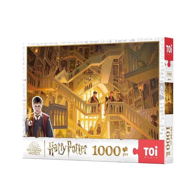 TOi圖益【哈利波特HarryPotter系列】IP拼圖1000片盒動漫插畫桌遊