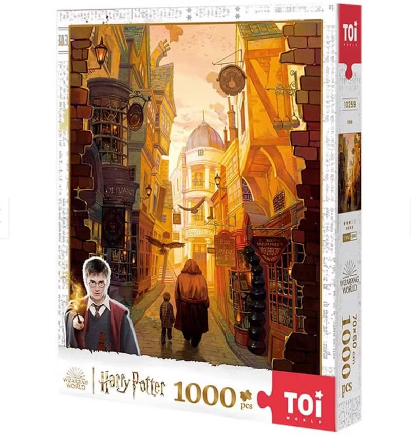 TOi圖益【哈利波特HarryPotter系列】IP拼圖1000片盒動漫插畫桌遊