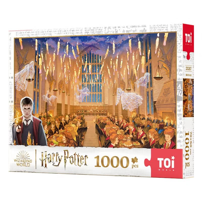 TOi圖益【哈利波特HarryPotter系列】IP拼圖1000片盒動漫插畫桌遊
