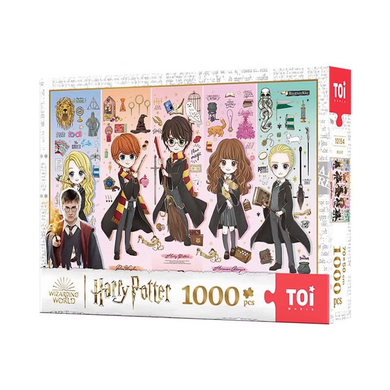 TOi圖益【哈利波特HarryPotter系列】IP拼圖1000片盒動漫插畫桌遊