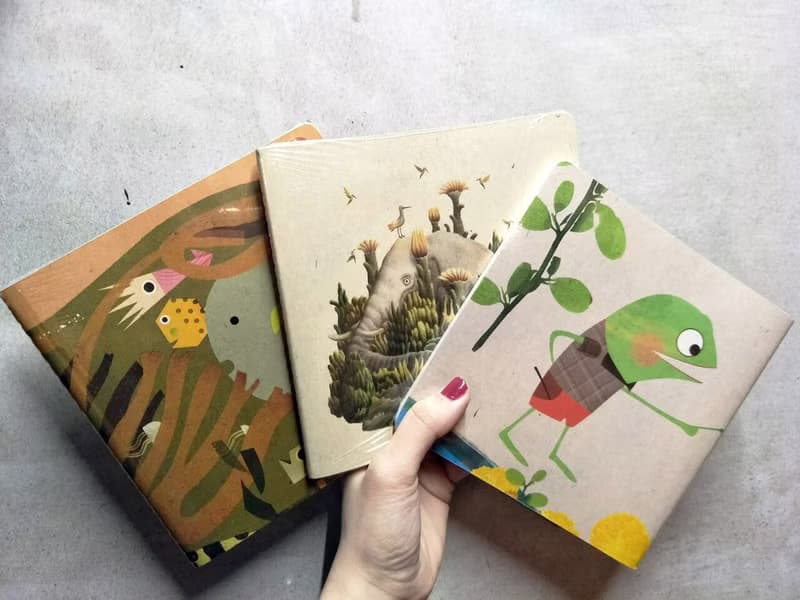 波隆納插畫大獎 - 青蛙先生 | 平裝筆記本
