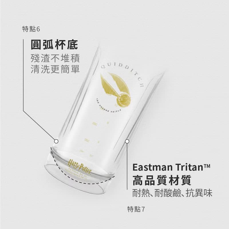 BlenderBottle【Strada系列】哈利波特Tritan按壓水壺28oz/828ml