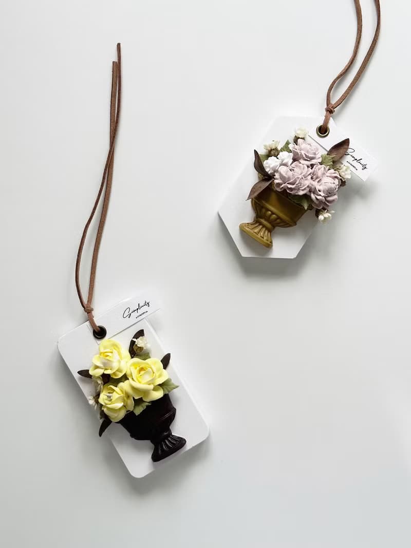 Simplicity | 古典風 裱花 擴香石擴香掛牌