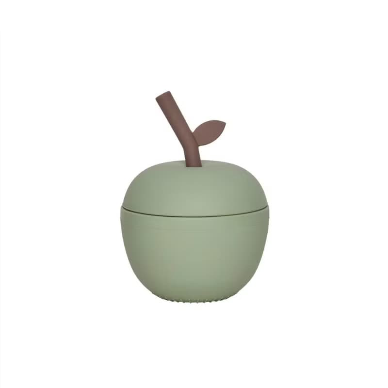 OYOY 兒童矽膠造型水杯 / 蘋果