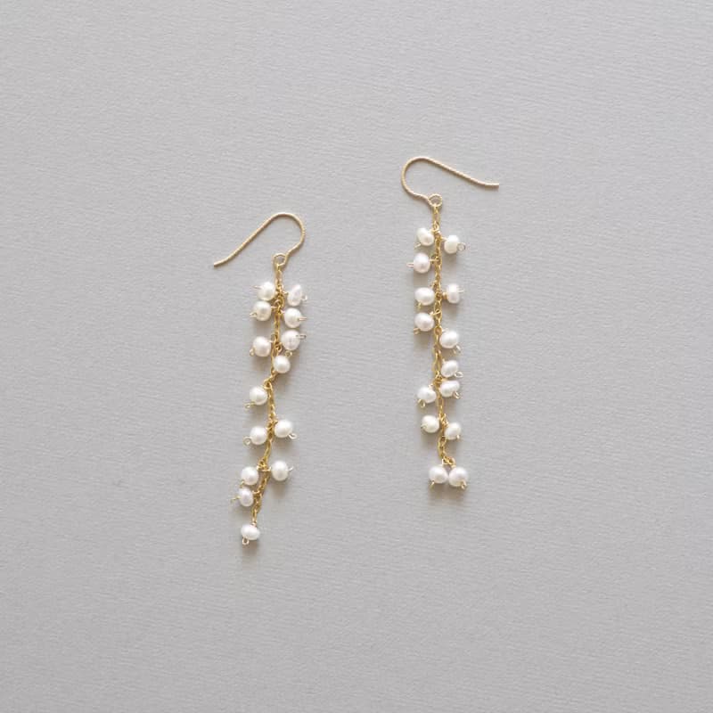 14kgf  Freshwater Pearl Random Earrings