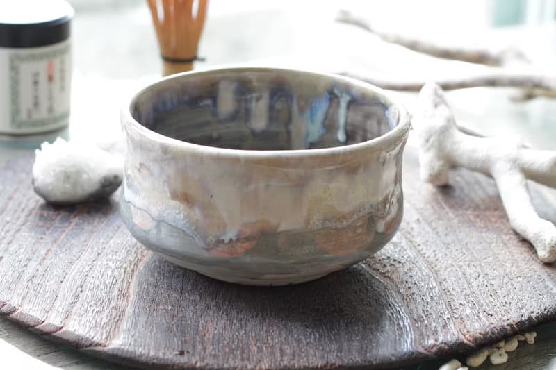 你的心容得下我的愛手拉坏大陶碗/茶碗/抹茶碗