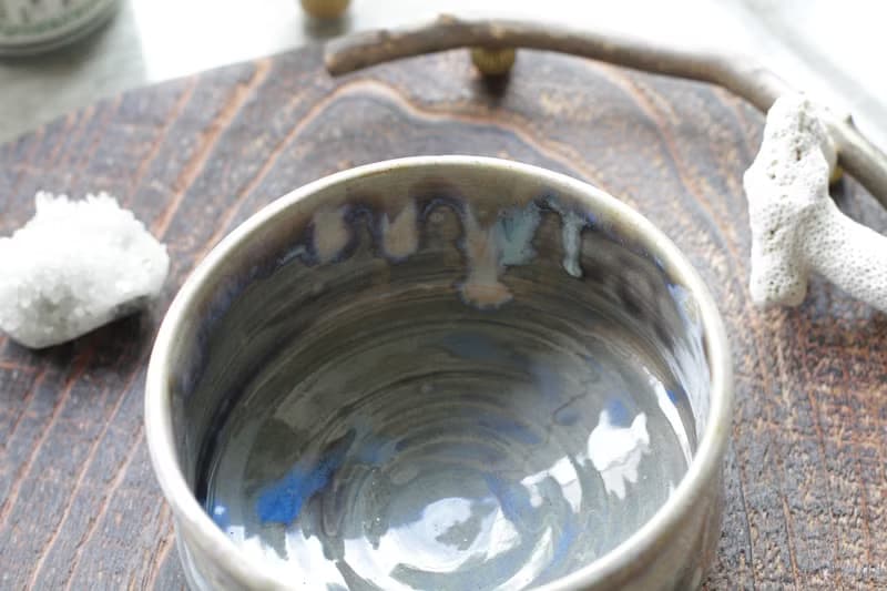 你的心容得下我的愛手拉坏大陶碗/茶碗/抹茶碗