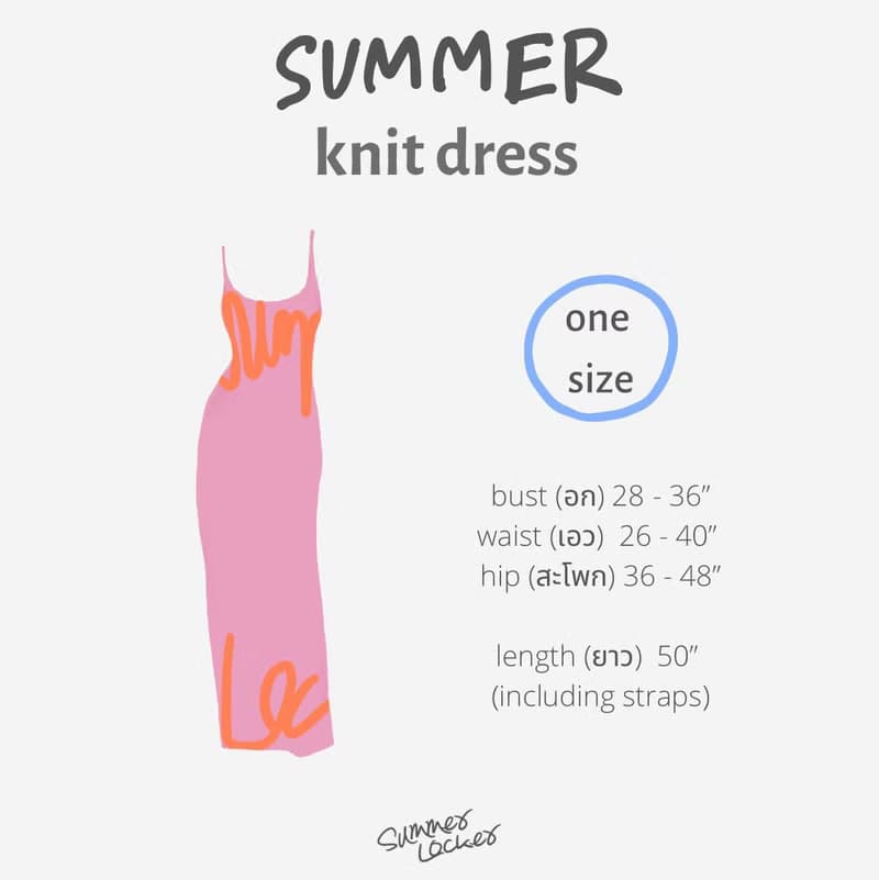 summer locker summer knit dress cloud 9