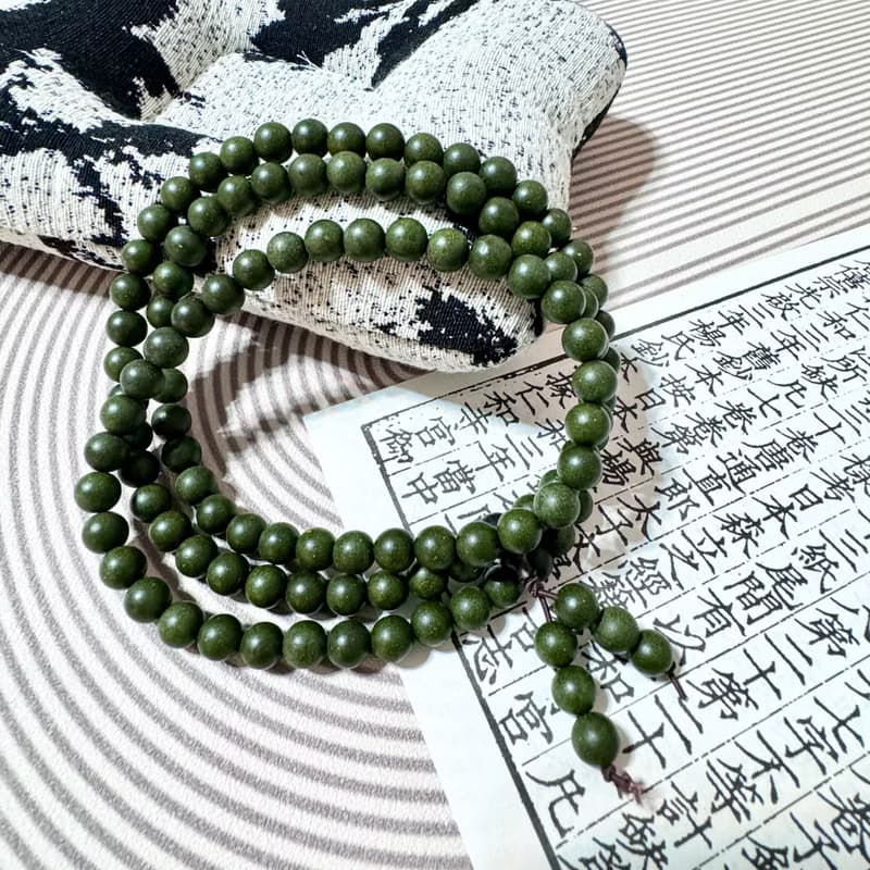 中藥合香珠手鍊 108顆無上清涼手串  /開運招財/療癒/母親節禮物/