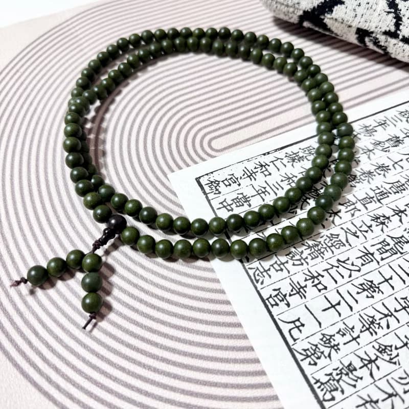 中藥合香珠手鍊 108顆無上清涼手串  /開運招財/療癒/母親節禮物/