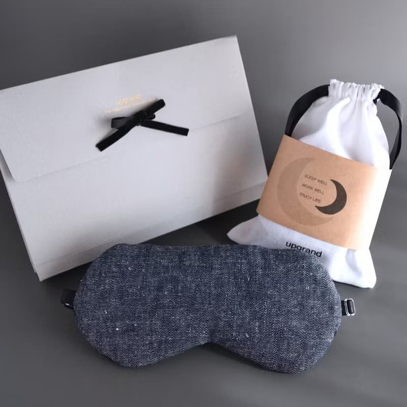 日本眼罩   Linen Denim | 有附收納袋|可調整長度