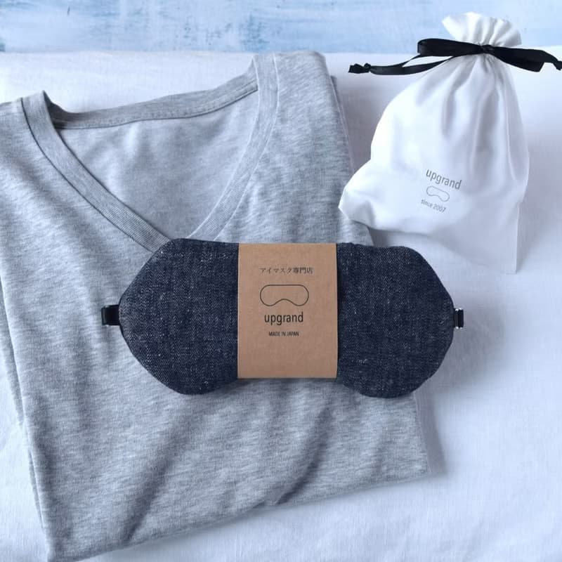 日本眼罩   Linen Denim | 有附收納袋|可調整長度