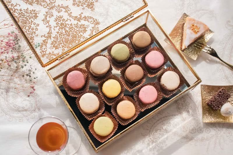 【莊雅花園─古典玻璃珠寶盒單入組】金色│收納盒│玻璃│甜點