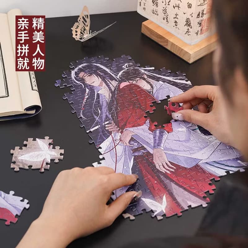 TOi圖益【天官賜福系列-繞指間紅】拼圖1000片DIY插畫桌遊禮物