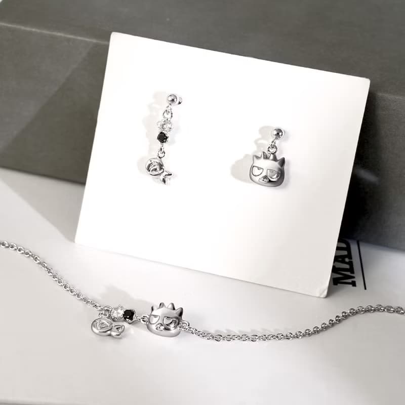 Small Gift for U系列-Bad Badz-mar 酷企鵝禮物純銀手鍊