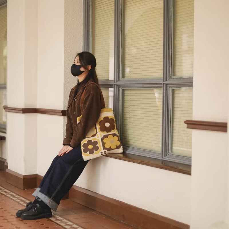 【 毛冷 TOTEBAG 】花見 - 木春菊 / DAY