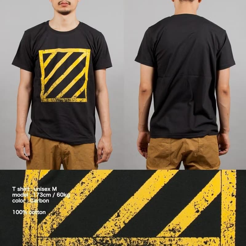 TRAFFIC Series Safety Zone Design T-shirt Unisex XS ~ XL size Tcollector