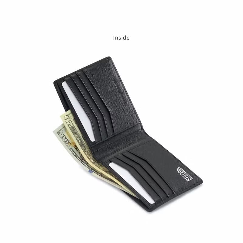 【情人節禮物/24H出貨】短夾/錢包 雙鈔 8卡 薄款皮夾 RFID