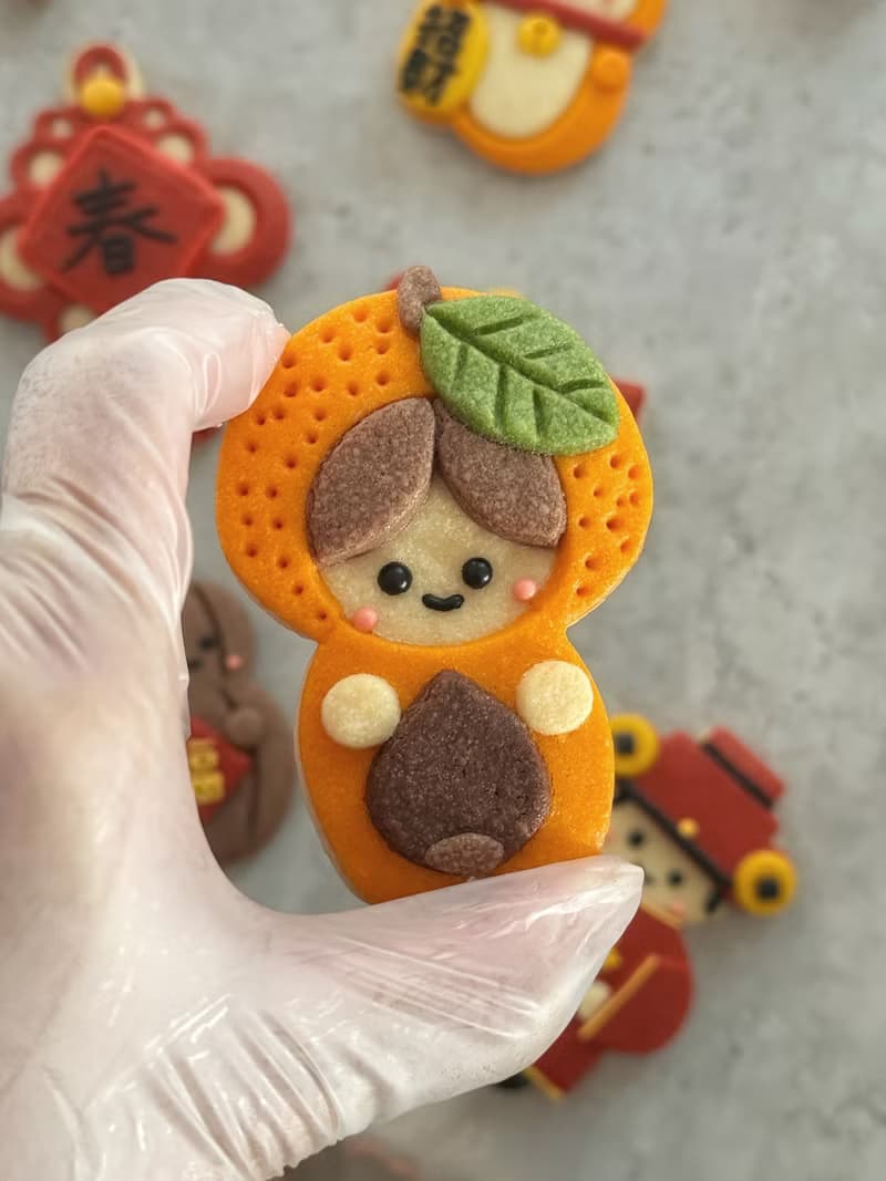 財蛇爺新年餅乾禮盒。S-cookie原創