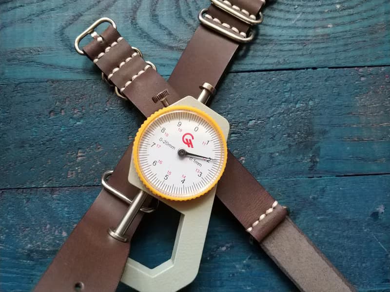 Dark Chocolate ZULU strap | Leather Watch Strap | Dark Chocolate Watch Strap