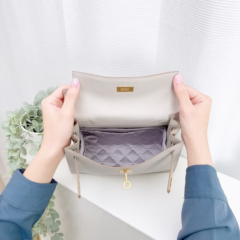 ibao 愛包喬莉包內袋Hermes mini Kelly 迷你凱莉內膽包/包中包