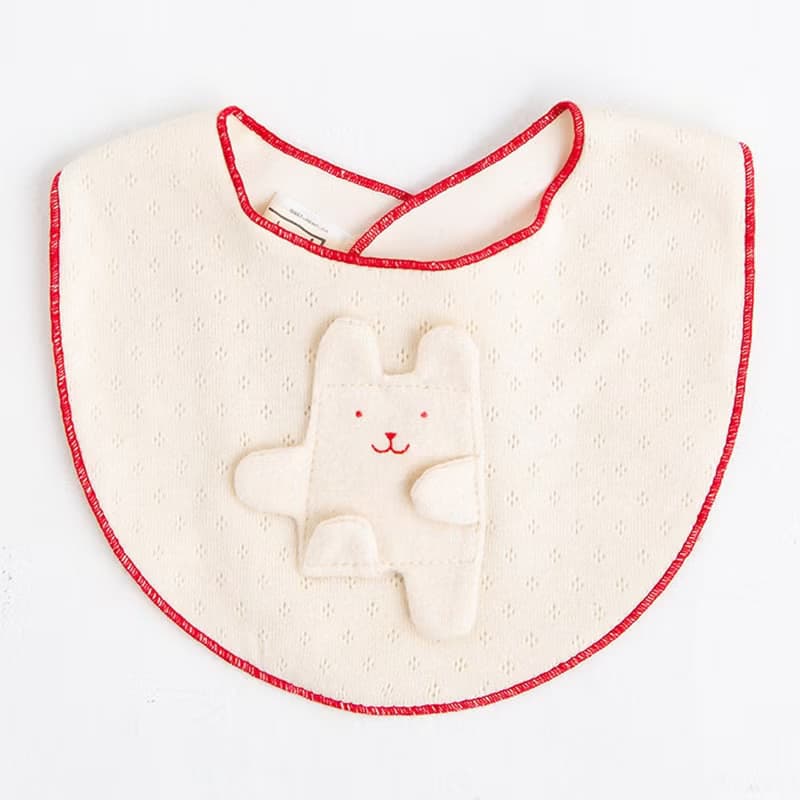 禮物組合 MB 100% 有機棉 圍兜、搖鈴、毛圈襪 3 件組 彌月禮