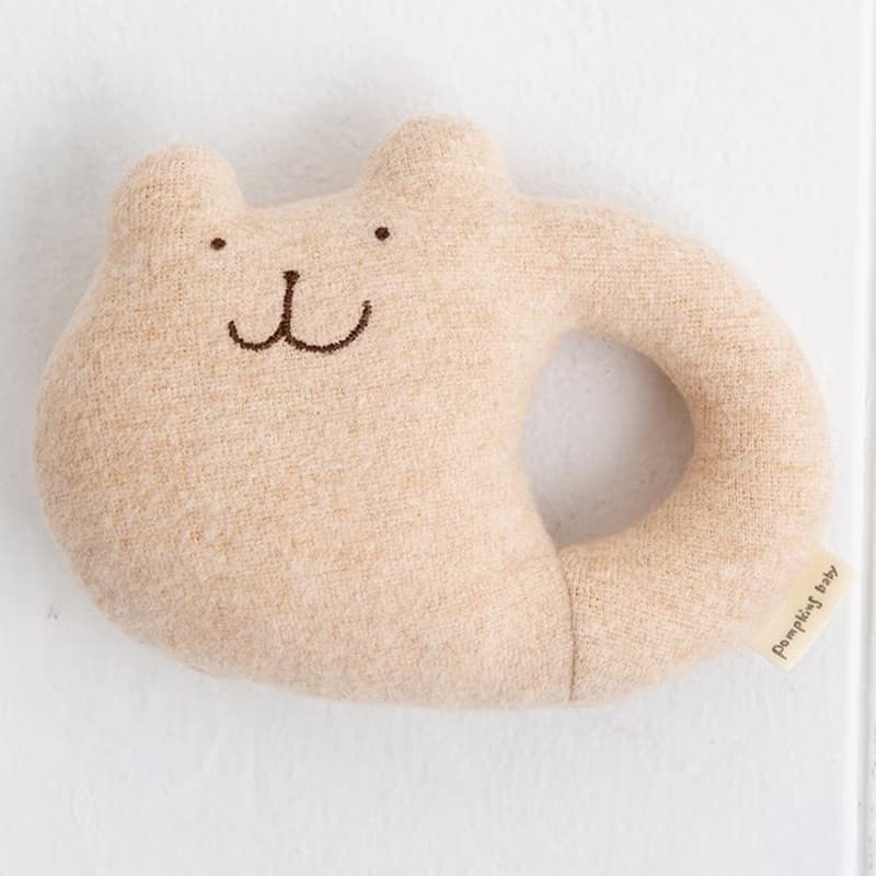 禮物組合 MB 100% 有機棉 圍兜、搖鈴、毛圈襪 3 件組 彌月禮