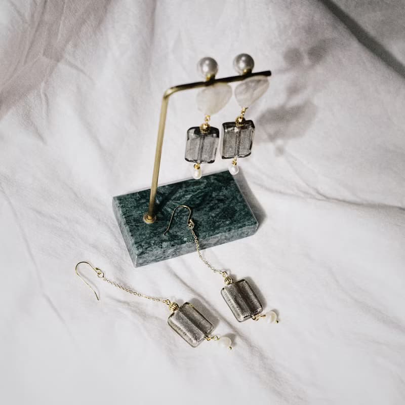 Nýx Dangle Earrings 星夜琉璃吊墜耳飾