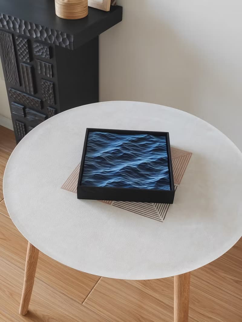 石膏海 臥室桌面擺件 牆壁掛畫 精美禮物