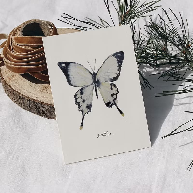 庭園玫瑰雙面真絲絲巾