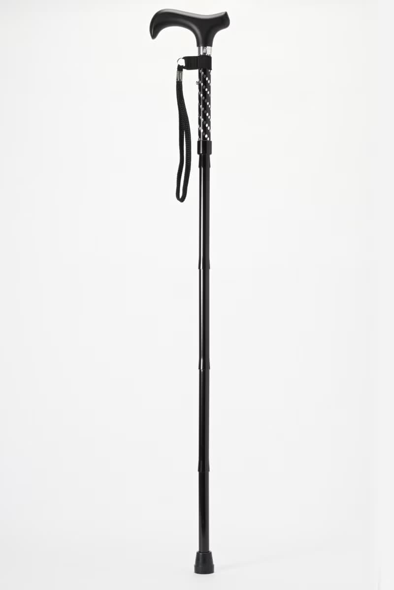 【長輩禮盒組】璀璨星空 閃耀折疊手杖-星空黑 節日 生日禮物