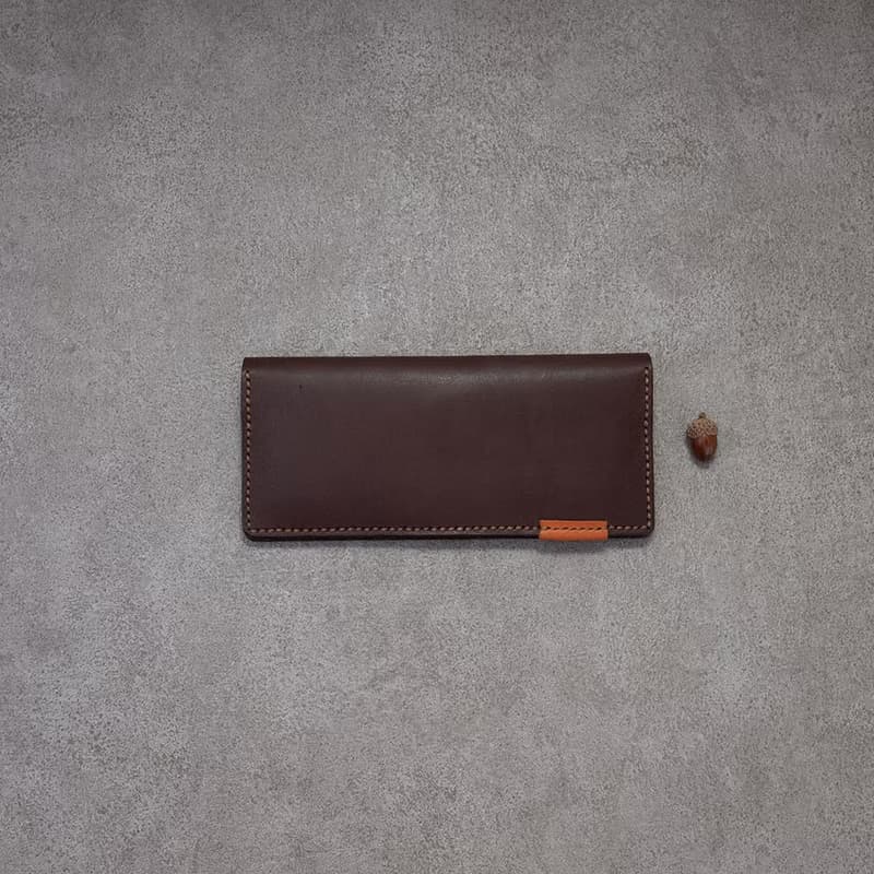 扁長夾 錢包 男士皮夾 卡夾 薄長夾 銀包