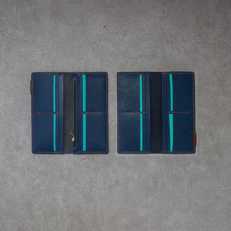 扁長夾 錢包 男士皮夾 卡夾 薄長夾 銀包