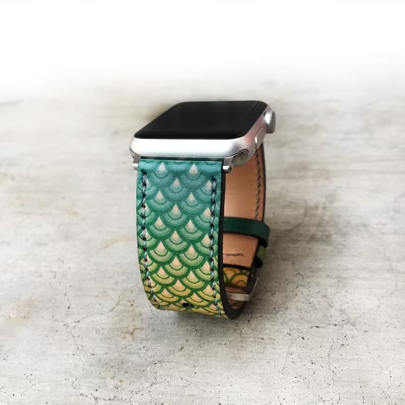 Apple Watch Band 38mm 42mm, HandStitched Handmade, Series 3