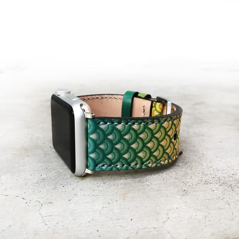 Apple Watch Band 38mm 42mm, HandStitched Handmade, Series 3