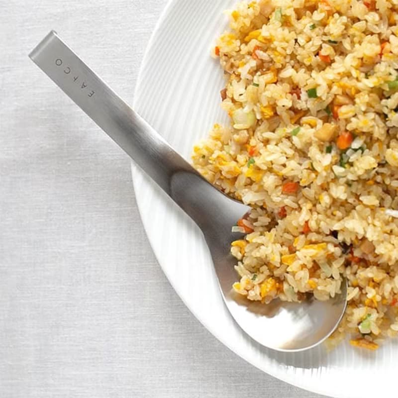 【YOSHIKAWA吉川】日本EATOCO不鏽鋼Suqu防滑湯匙 AS0024 日本製