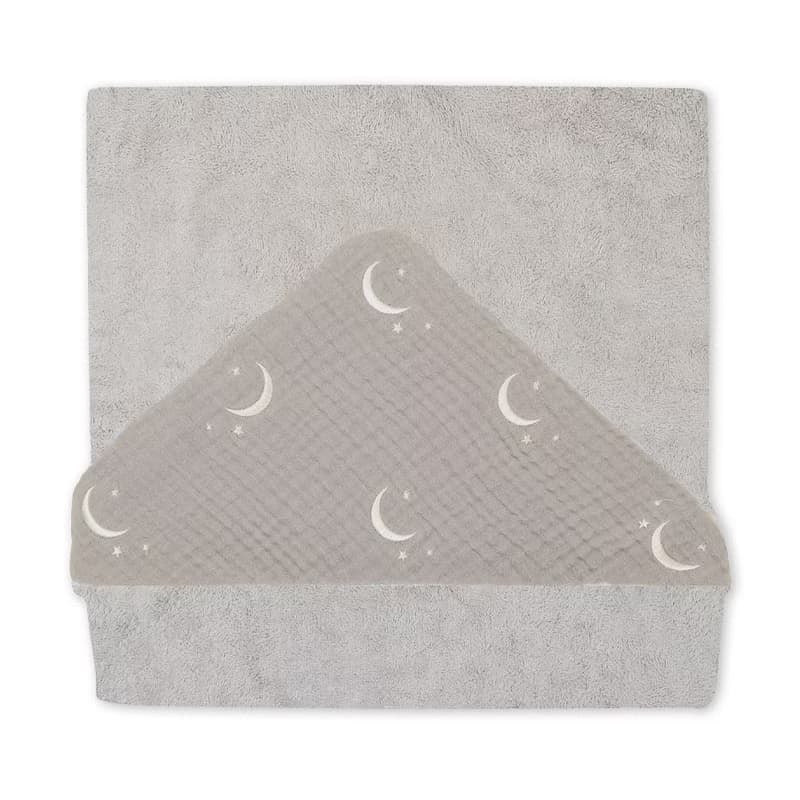 【Bimbidreams】竹纖維連帽浴巾禮盒 75x75cm /新生兒禮盒